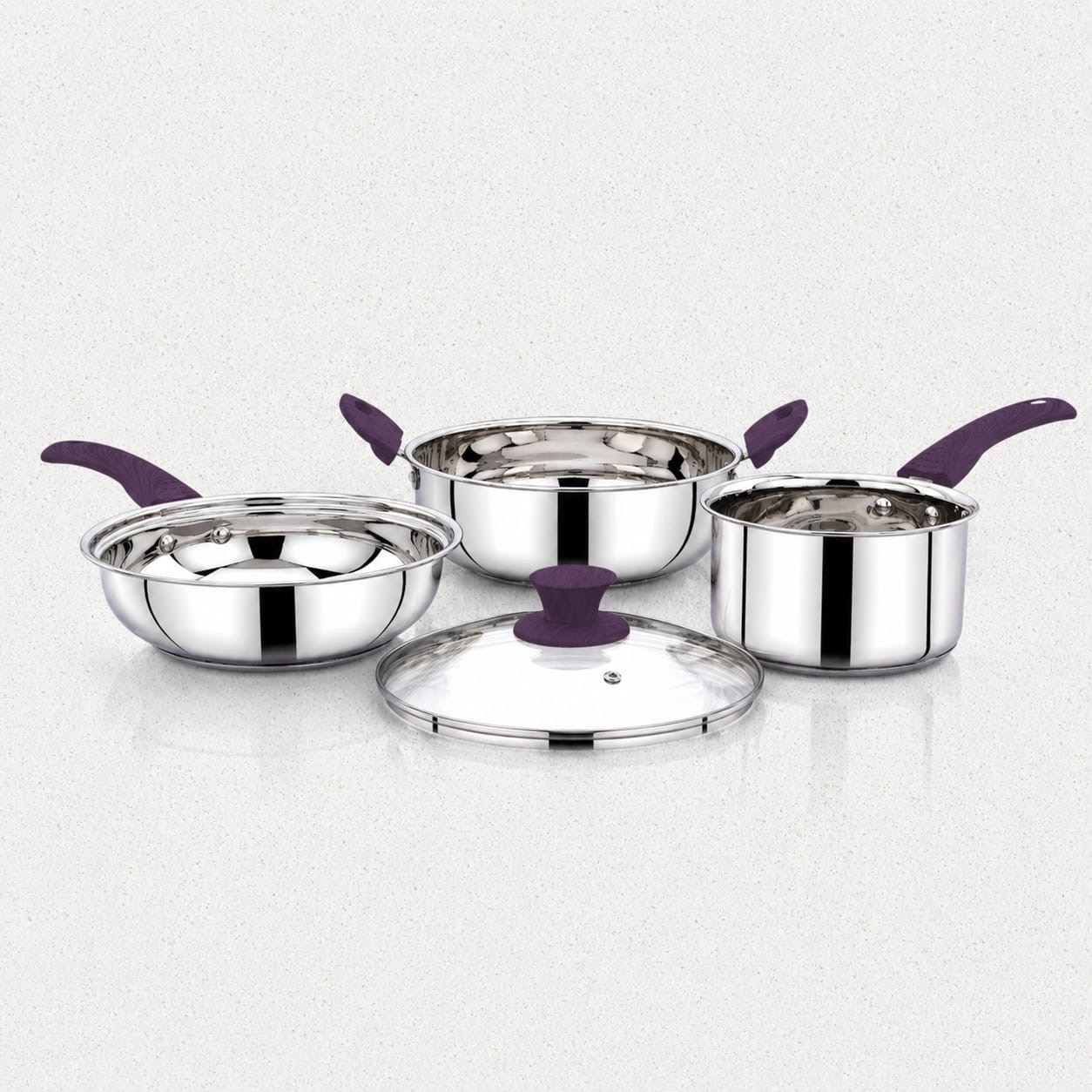 Summer Combo – Kadai, Frypan & Saucepan